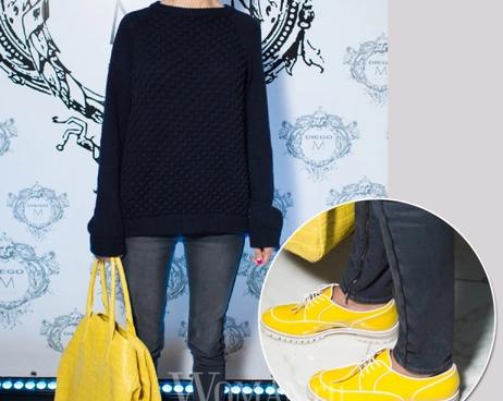 Показ Diego M в Москве звезды продолжают утепляться