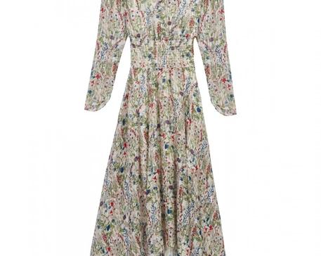 Цветочный принт природные оттенки расслабленные силуэты Maje создали идеальную весеннюю капсулу