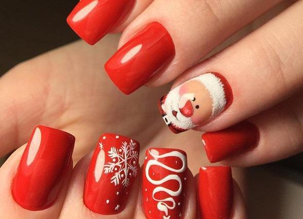 Свежий маникюр на острые ногти — 200 фото + трендовые новинки 2023