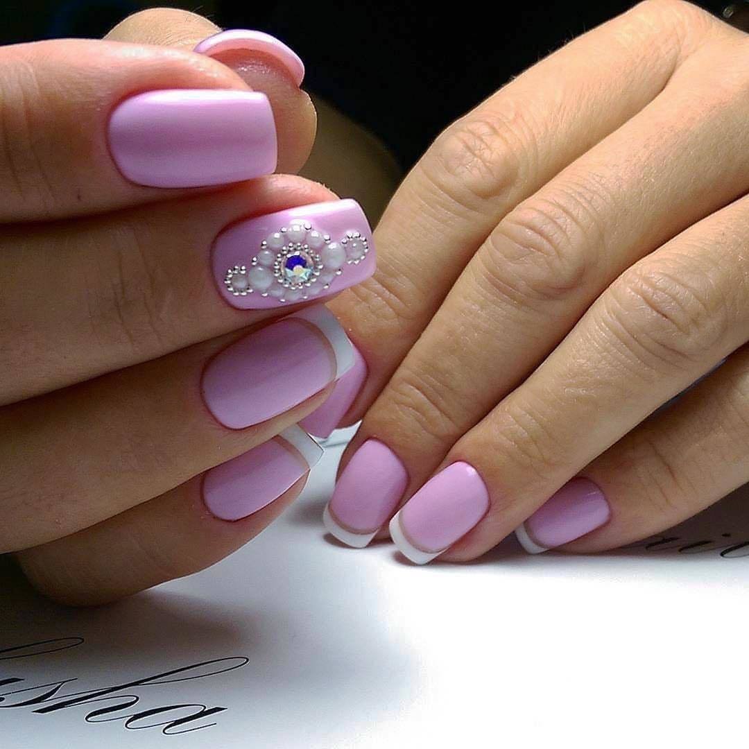 Розовый маникюр 2023 - свежие стили и образы розового дизайна ногтей (370+ фото)