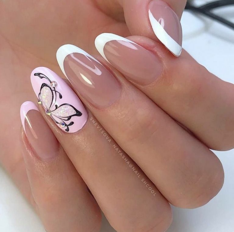 Френч на овальные ногти Френч на овальные ногти