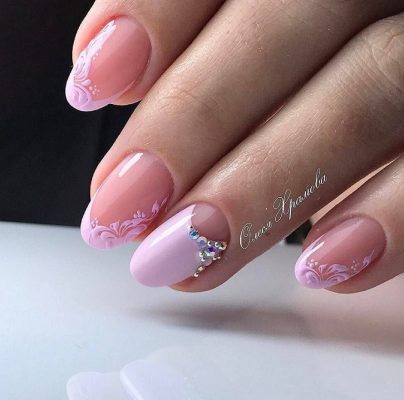 Френч на овальные ногти Френч на овальные ногти