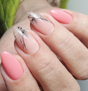 выкладной френч на овальные ногти выкладной френч на овальные ногти