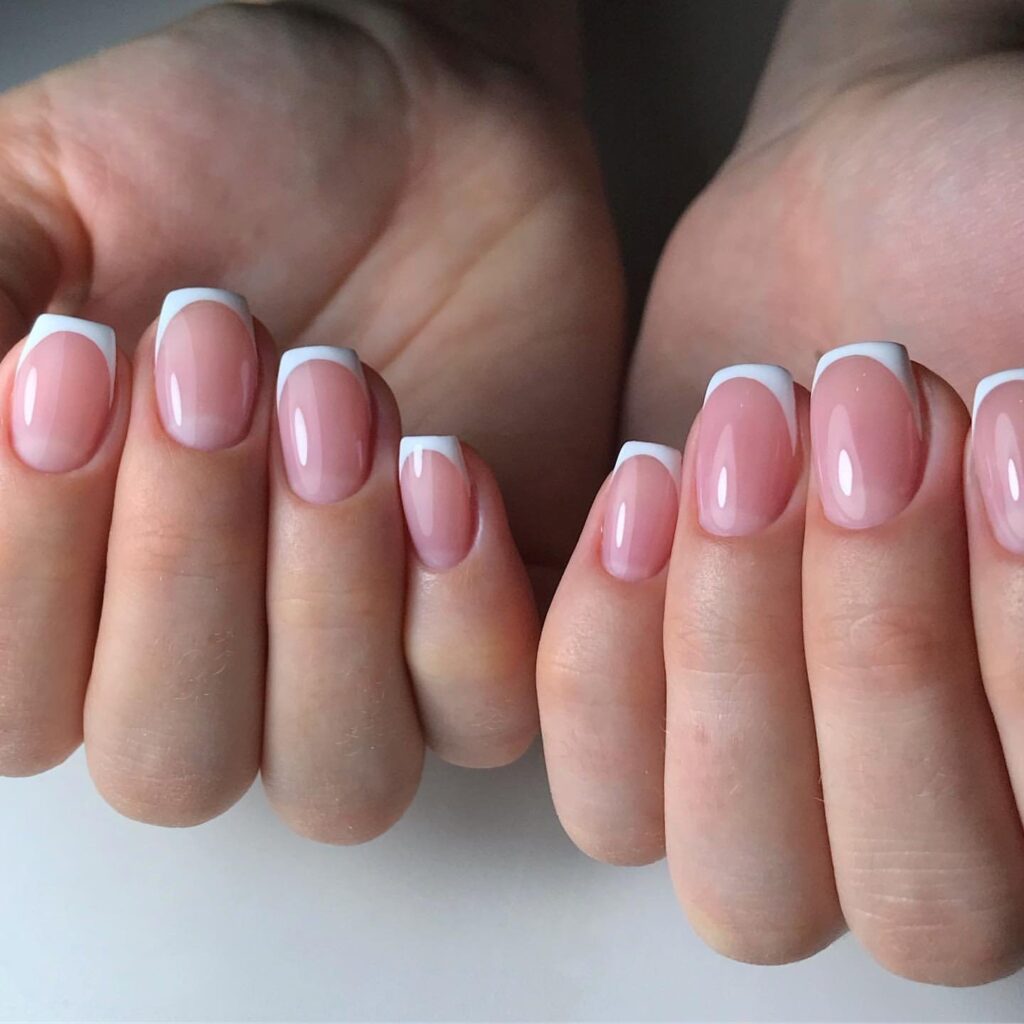 Белый френч на молочной базе