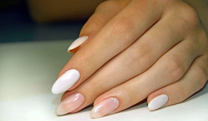 Белый френч на молочной базе