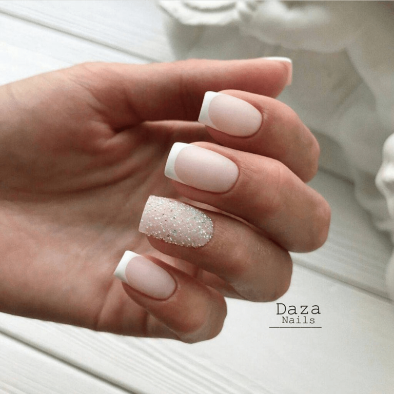 Белый френч на молочной базе