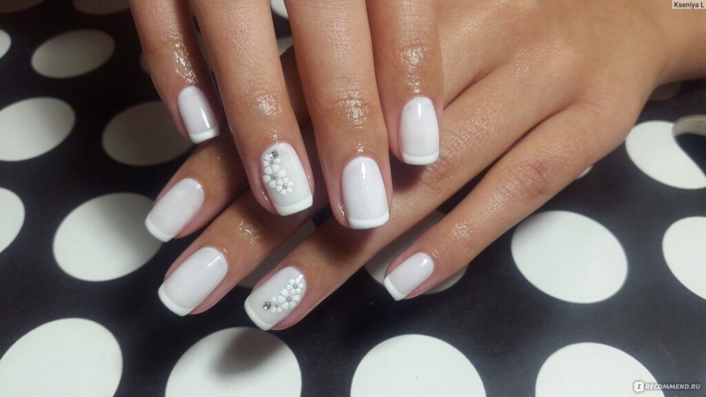 Белый френч на молочной базе