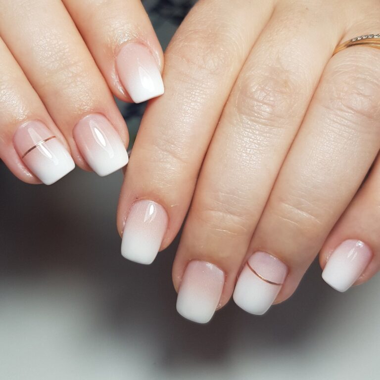 Белый френч на молочной базе