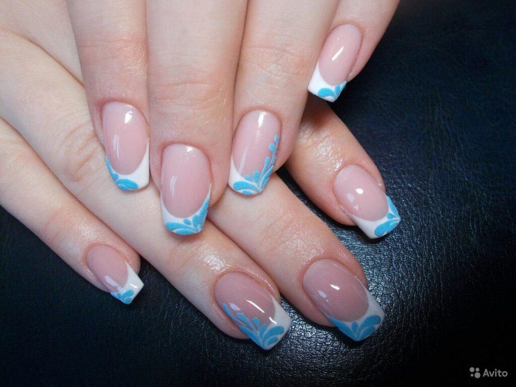 Молочный френч - 10 трендов 2023 года и фото-идеи двойной френч