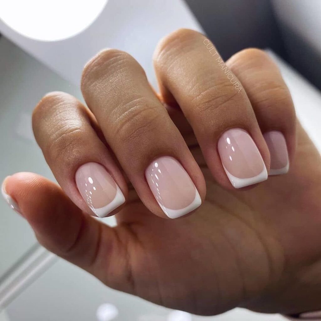 Фото молочного французского маникюра на любой случай