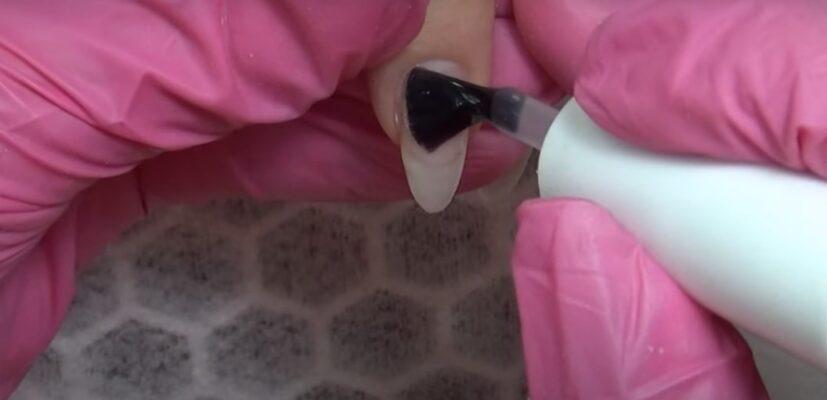 Как делать молочный френч - краткая техника + видео Основа