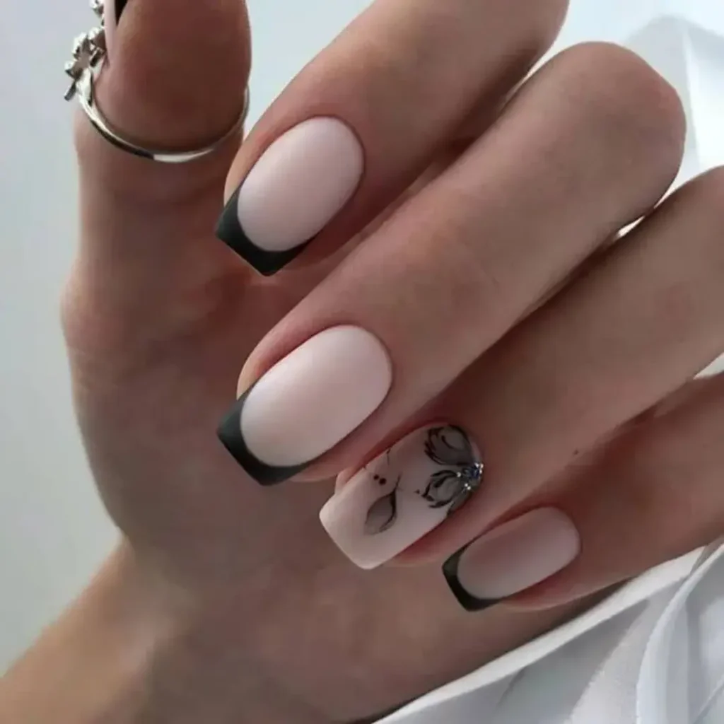 Молочный френч - 10 трендов 2023 года и фото-идеи матовый френч