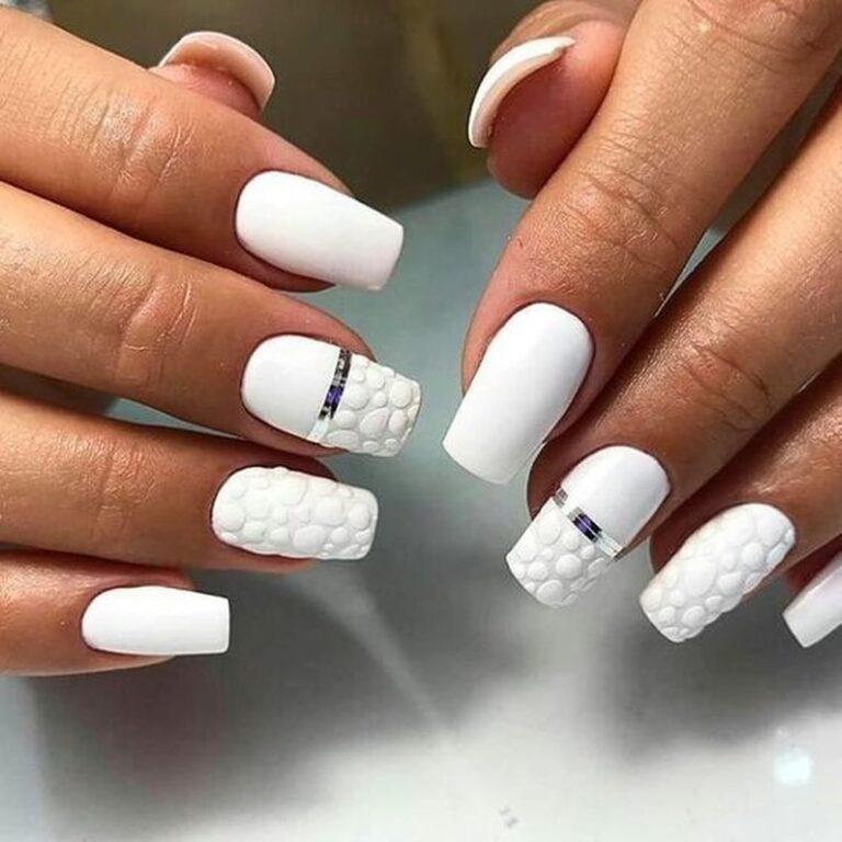 Нежный маникюр Белый 