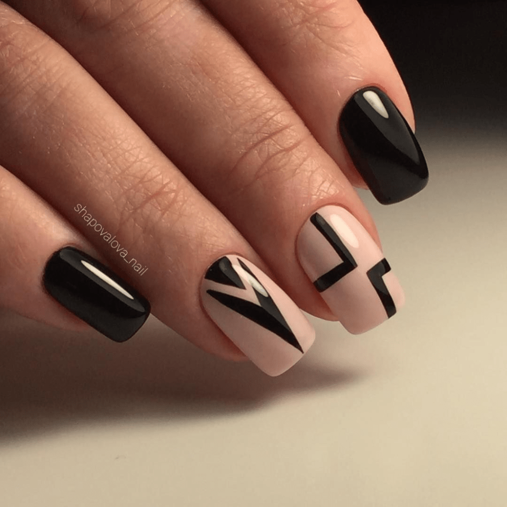 Геометрия на ногтях