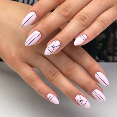 18 модных трендов в маникюре (200 фото)