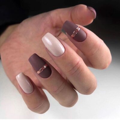 18 модных трендов в маникюре (200 фото)