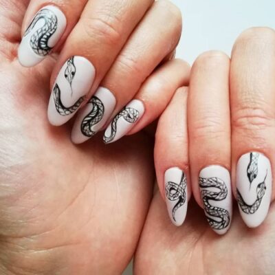 18 модных трендов в маникюре (200 фото)